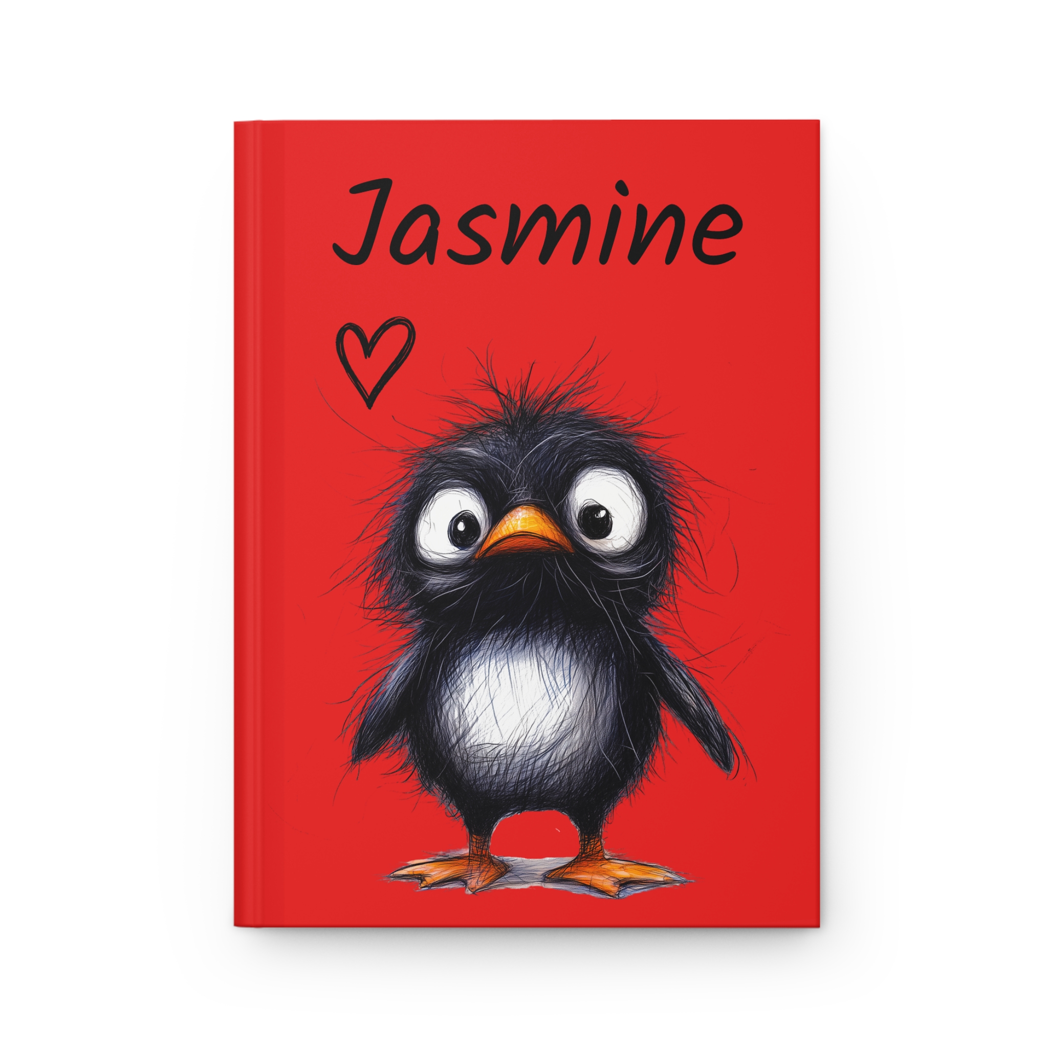 Personalized Penguin Hardcover Journal front cover