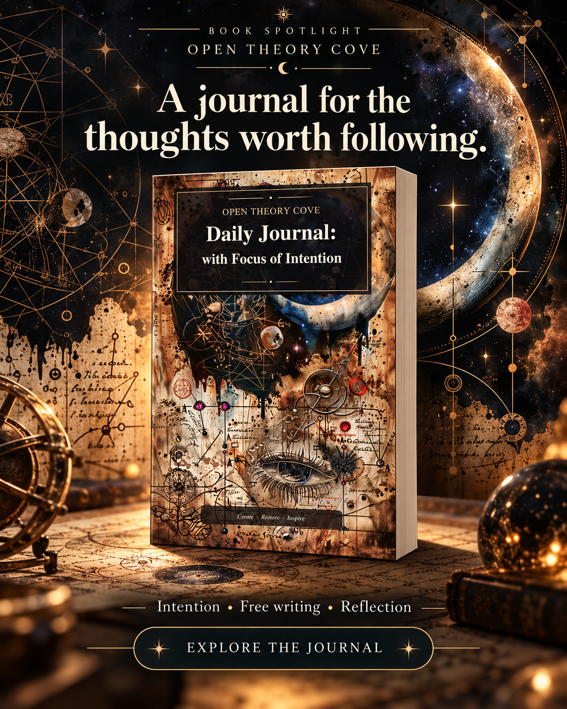 Daily Journal with Focus of Intention